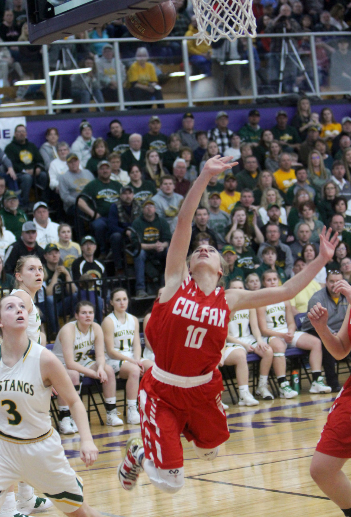 Colfax vs Melrose-Mindoro girls basketball 3-2-19